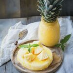 Ananas Eistee für heiße Sommertage genießen