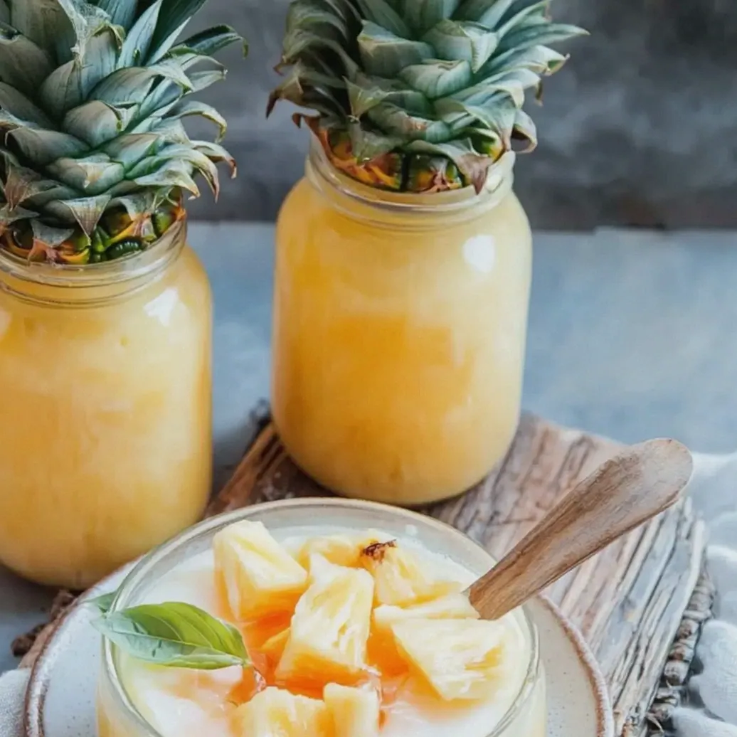 Ananas Eistee für heiße Sommertage genießen – Schritt 2