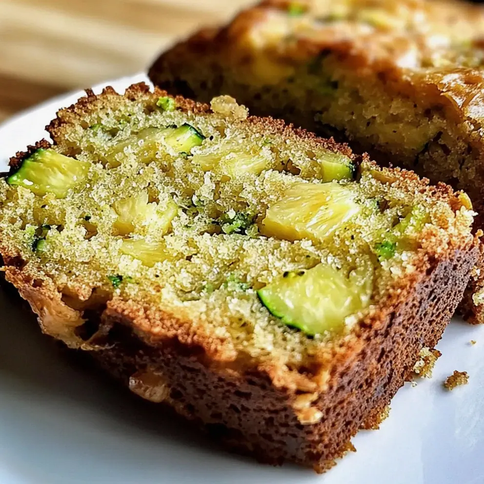 Ananas Zucchini Brot für gesunde Genussmomente