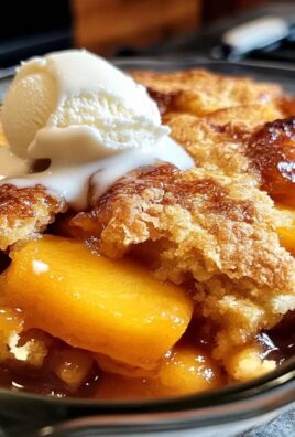 Braune Butter Pfirsich Streuselkuchen für den Sommer