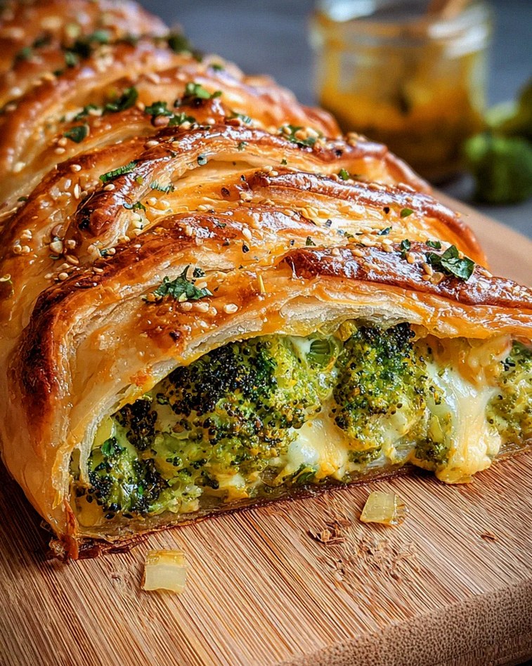 Brokkoli-Käse-Strudel – Schritt 2