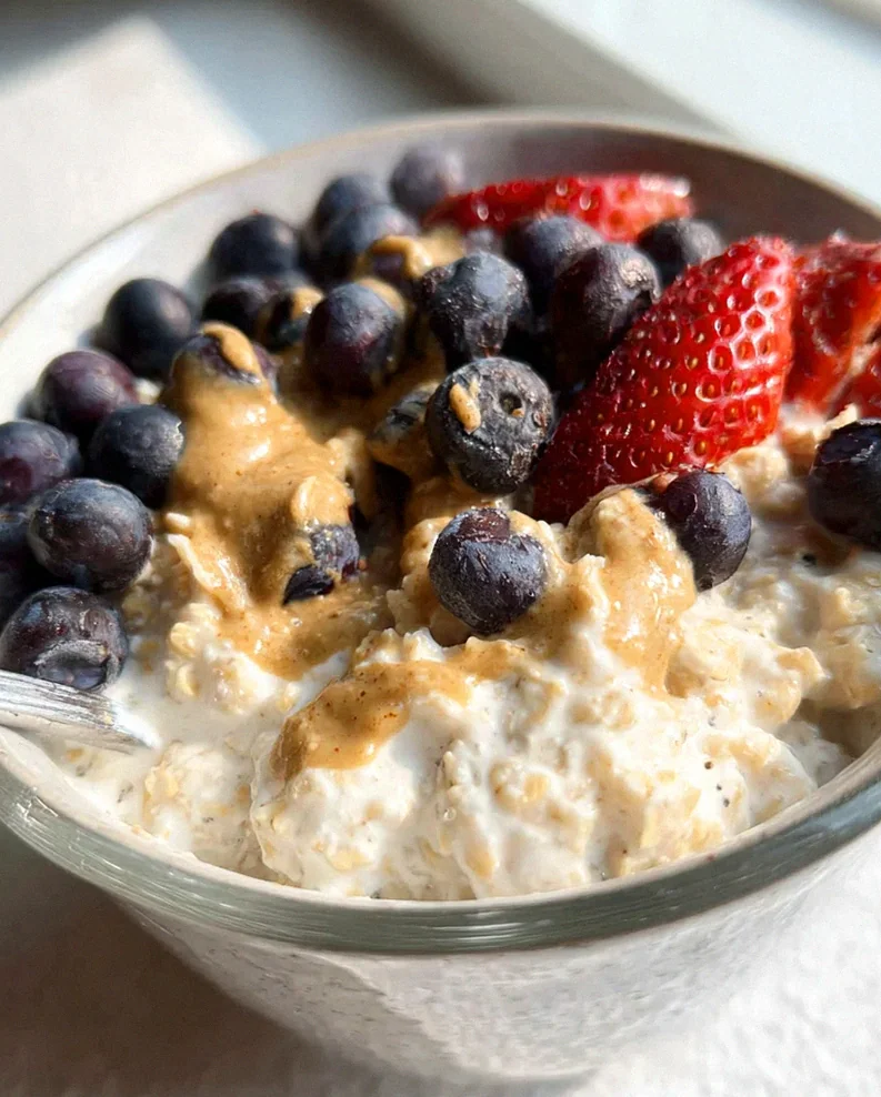 Cottage Cheese Overnight Oats