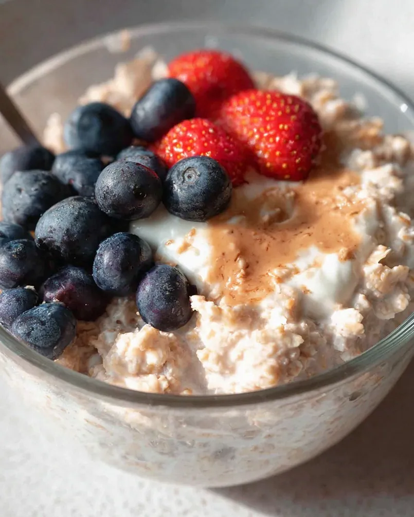 Cottage Cheese Overnight Oats – Schritt 2