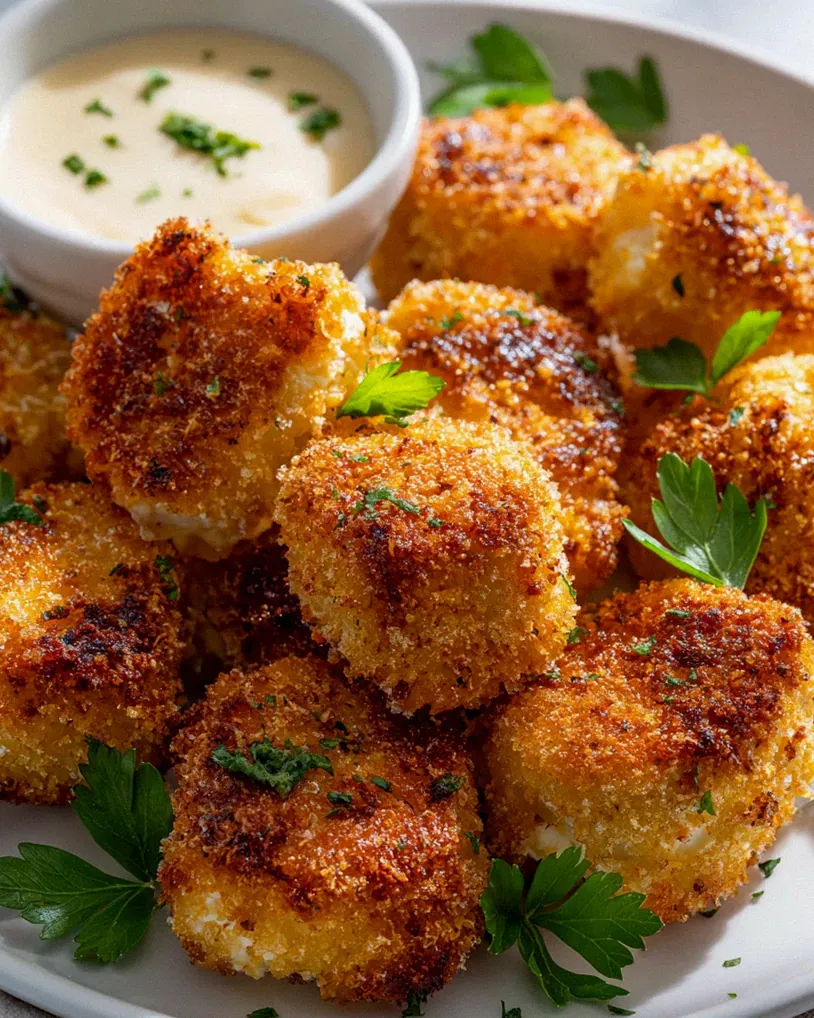 Crispy Feta Nuggets from the Airfryer