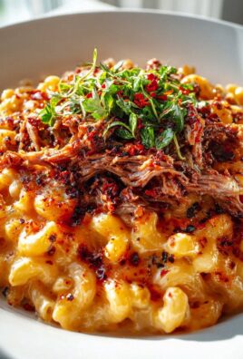 Dekadentes BBQ Pulled Beef Mac and Cheese: Ein Geschmackserlebnis der Extraklasse