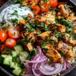 Döner-Bowl mit Hähnchen