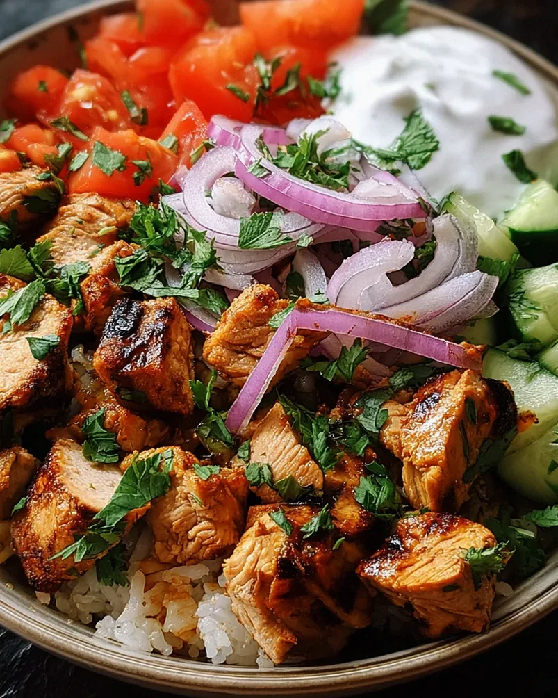 Döner-Bowl mit Hähnchen – Schritt 1
