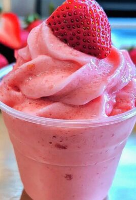 Erdbeer Dole Whip in 5 Minuten zubereiten