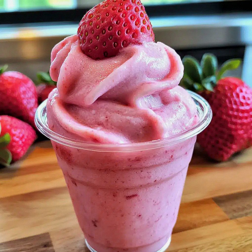 Erdbeer Dole Whip in 5 Minuten zubereiten – Schritt 2