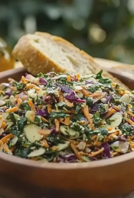 Erdnuss Salat knusprig mit Chinakohl und Gemüse