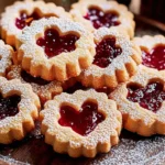 Feine Linzer-Plätzchen mit Marmelade
