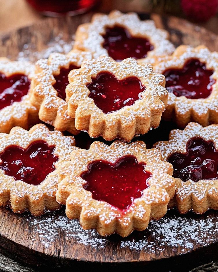 Feine Linzer-Plätzchen mit Marmelade – Schritt 2
