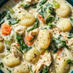Hähnchen-Gnocchi-Suppe