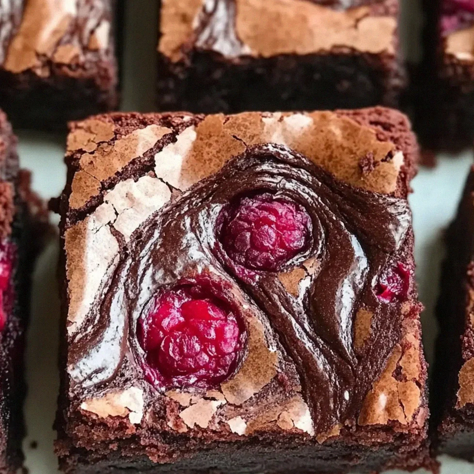 Himbeerwirbel-Brownies für Schokoladenliebhaber – Schritt 1