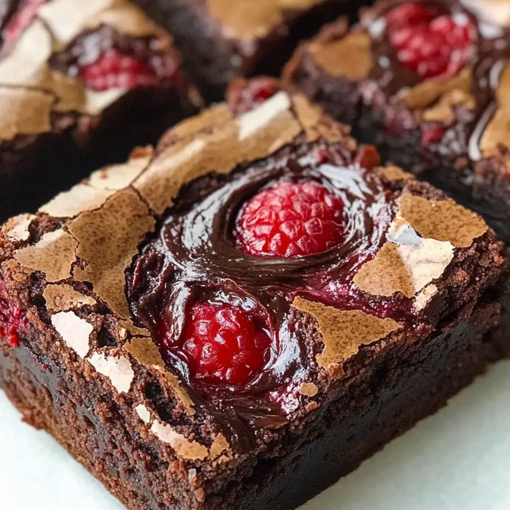 Himbeerwirbel-Brownies für Schokoladenliebhaber – Schritt 2