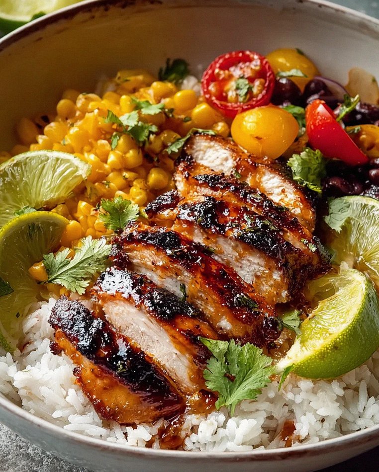 Honig-Limette Hähnchen Reis Bowls: Ein Unglaublich Ultimatives Rezept