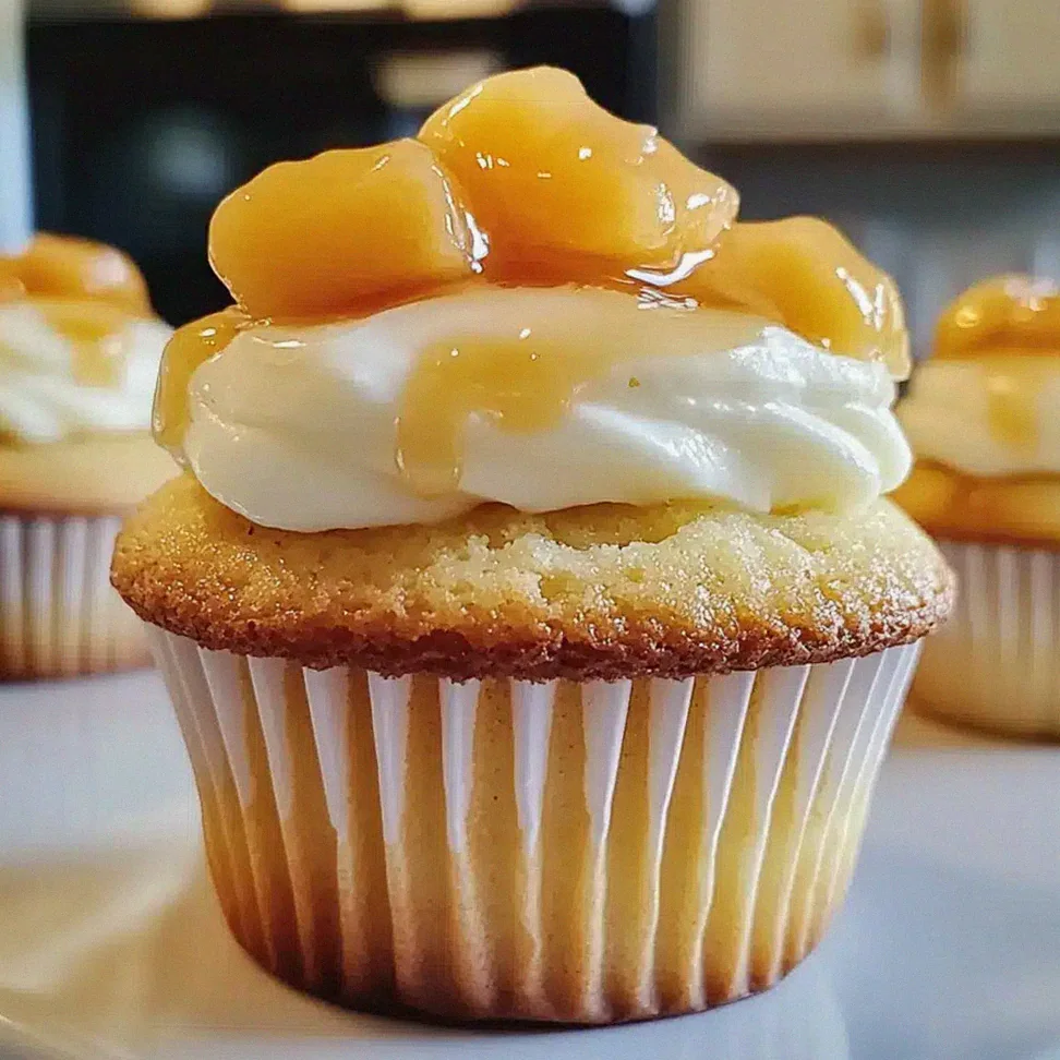 Honig-Pfirsich-Frischkäse-Muffins für den Sommergenuss – Schritt 2