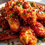Hot Honey Chicken Wings mit Knoblauch & Chili – Süß-scharf!