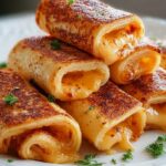 Käse-Genuss in knusprigen Roll-Ups