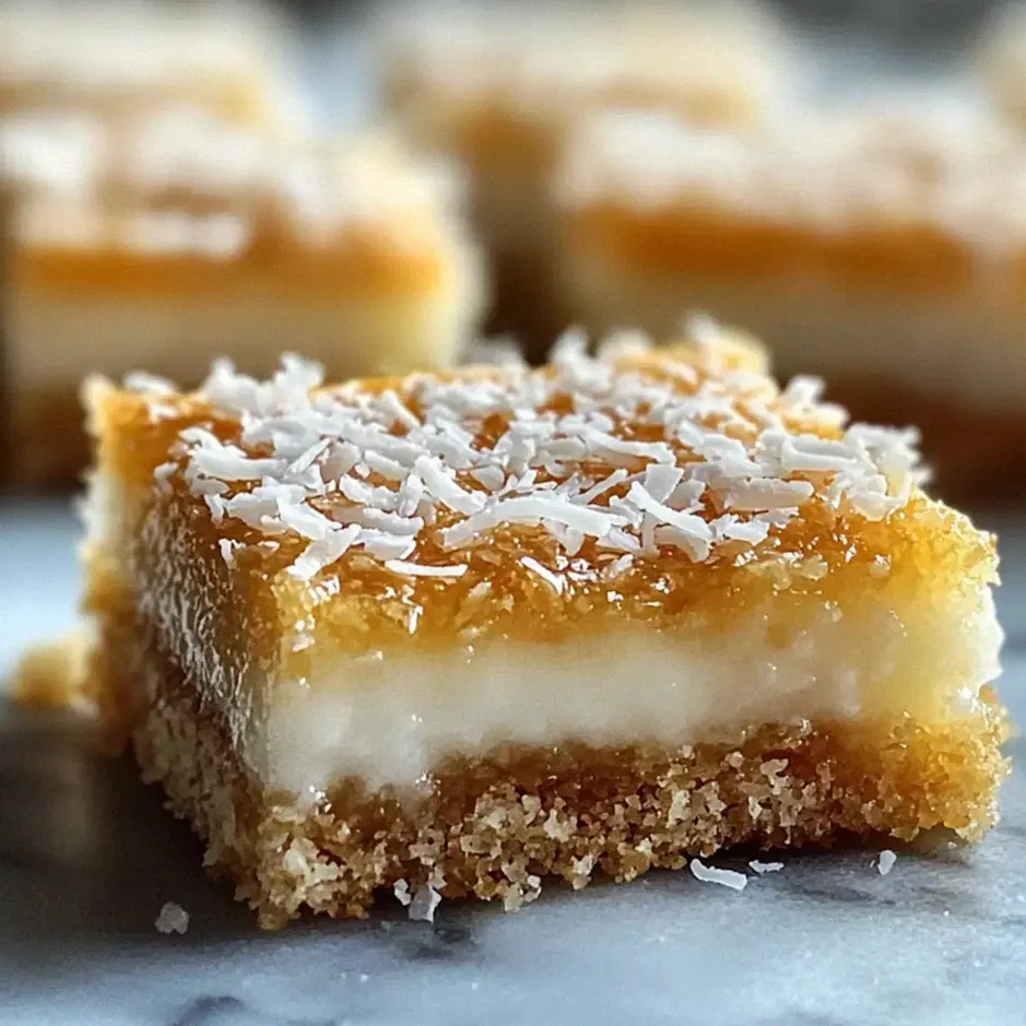 Kauige Kokosnussriegel für den perfekten Snack
