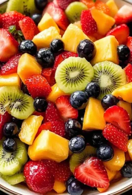 Klassischer Obstsalat mit Honig-Limetten-Dressing