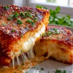 Knoblauch-Parmesan Krusten-Käse-Pfanne: Dein Schmelz-Genuss!