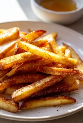 Knusprige Apfel Pommes aus dem Airfryer – Schnell & einfach!