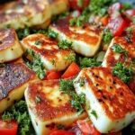 Knuspriger Halloumi aus der Pfanne