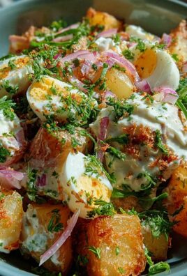 Knuspriger Kartoffelsalat