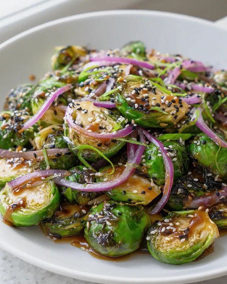 Knuspriger Rosenkohl Asiatisch: Einfach & unwiderstehlich!
