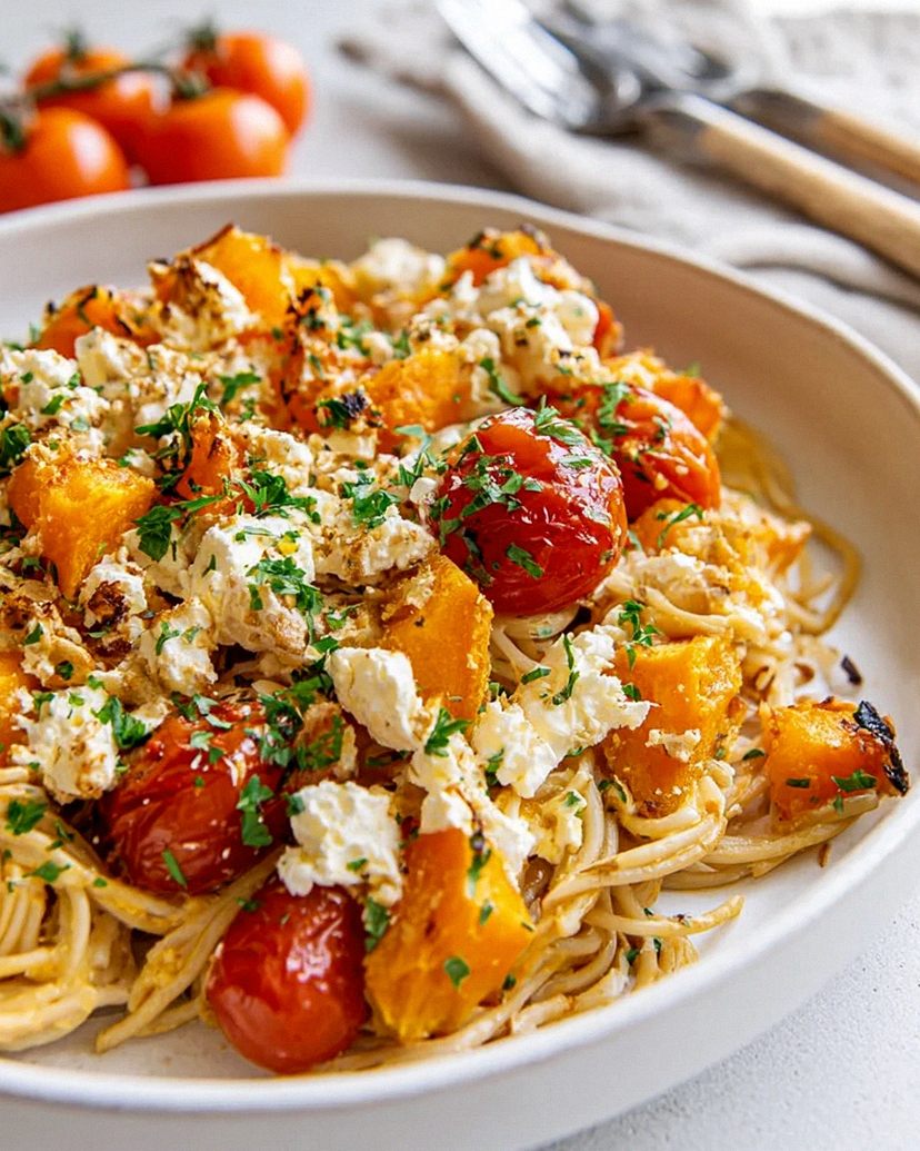 Kürbis-Feta Pasta – Schritt 2