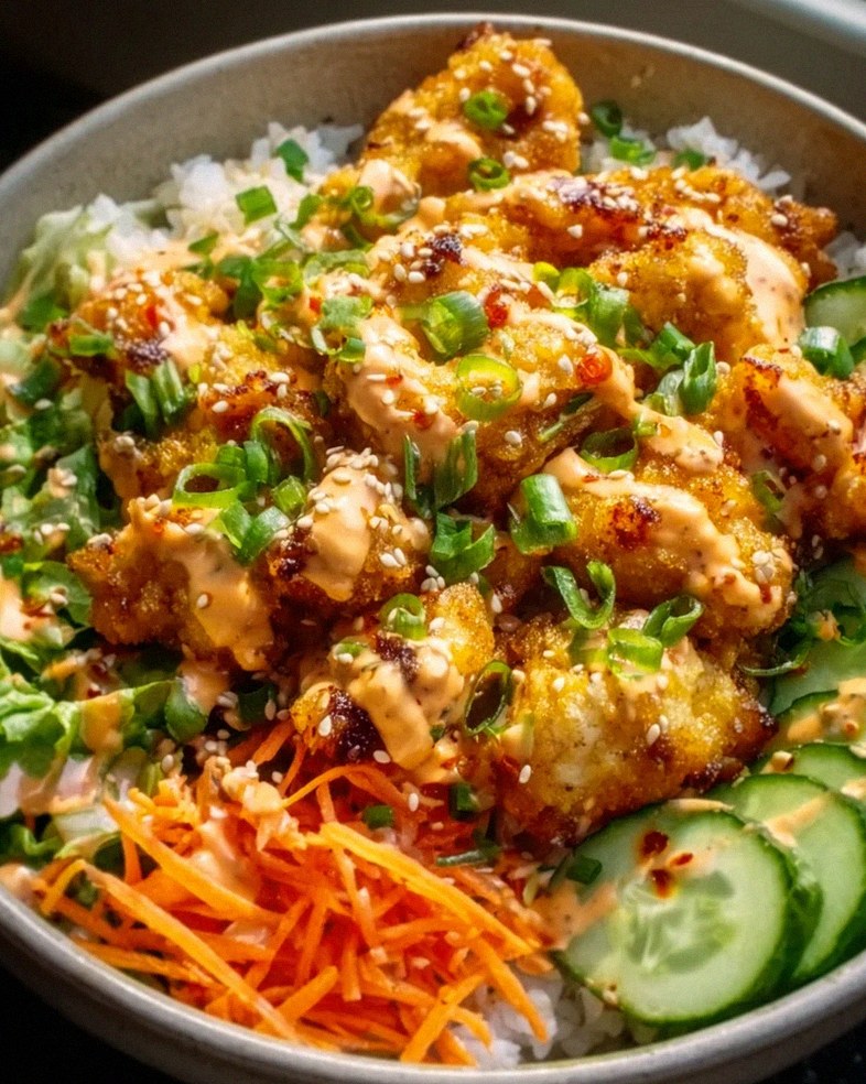 Leckere Bang Bang Chicken Bowl: Einfaches Rezept zum Nachkochen!