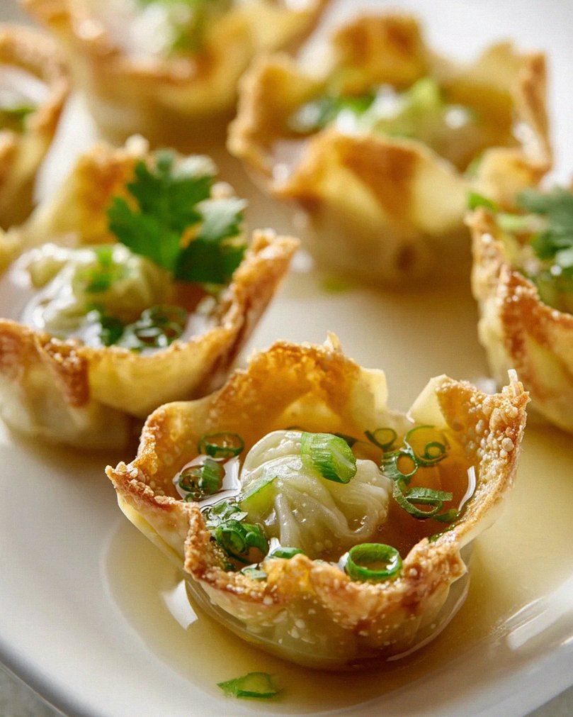 Mini Wonton Suppen-Tassen: Ideal für deine Party! – Schritt 2