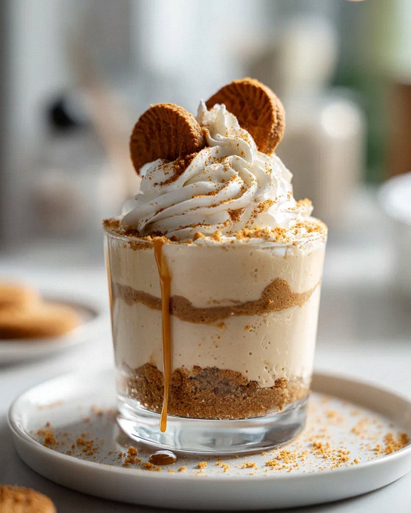 No Bake Biscoff Cheesecake Cups: Dein schneller Genuss!