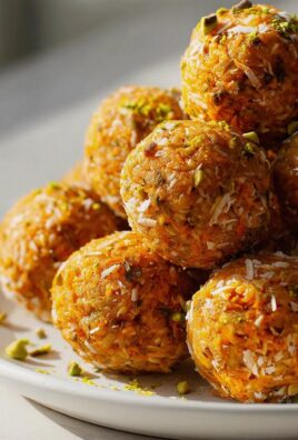 No Bake Karotten Energy Balls: Schnelle, gesunde Snacks