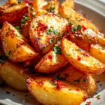Ofenkartoffeln aus der Heißluftfritteuse mit Chili-Paprika Twist