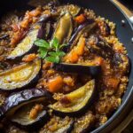 Orientalische Auberginenpfanne