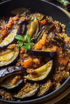 Orientalische Auberginenpfanne