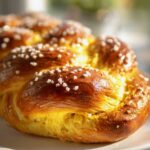 Osterbrot Hefezopf: Luftig-süß mit Hagelzucker backen