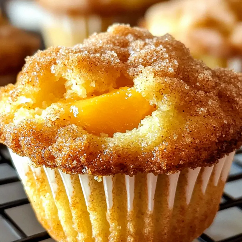 Pfirsich-Cobbler-Muffins: Lecker und einfach zubereitet – Schritt 1