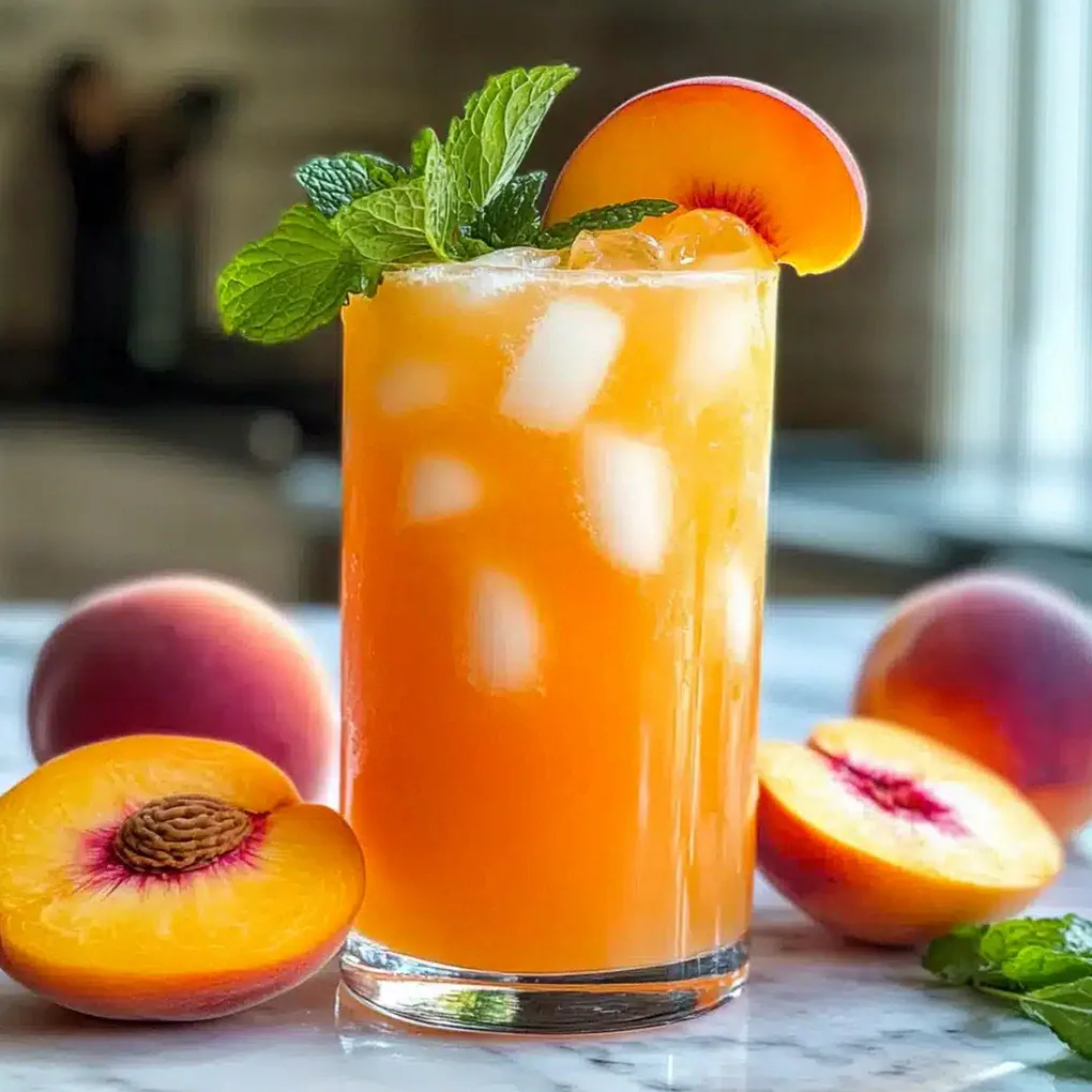 Pfirsich-Limonade: Erfrischender Genuss für den Sommer