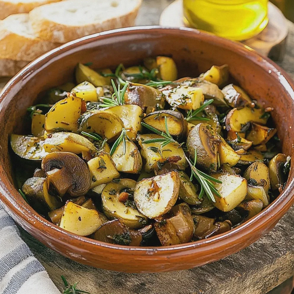 Pilz Zucchini Pfanne würzig schnell und einfach zubereiten – Schritt 1