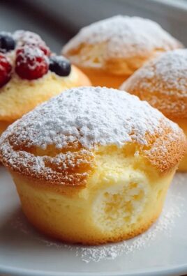Quarkmuffins mit Vanillepudding: Flauschig-cremiger Genuss!
