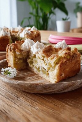 Rhabarberkuchen mit Mürbeteig – Fruchtig-frischer Klassiker für den Frühling