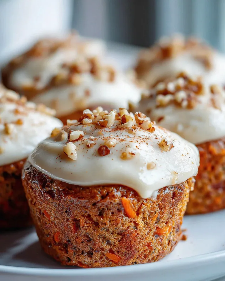 Saftige Karottenkuchen Muffins: Frischkäse Topping Traum – Schritt 2