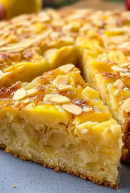 Saftiger Apfelkuchen mit Pudding