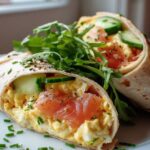 Smoked Salmon & Rührei Wrap: Perfektes Frühstücksrezept!