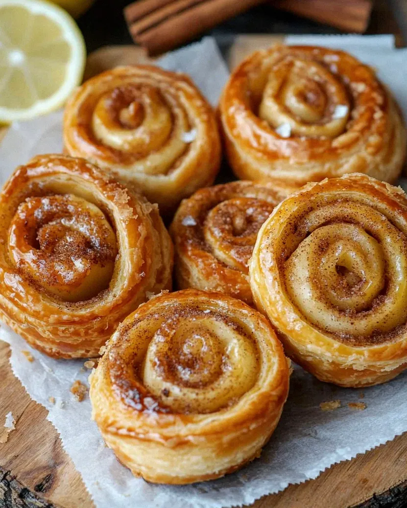 Süße Blätterteigschnecken aus der Heißluftfritteuse – Schritt 2