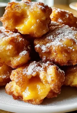 Süße Pfirsich-Tempura für ein Traumfrühstück
