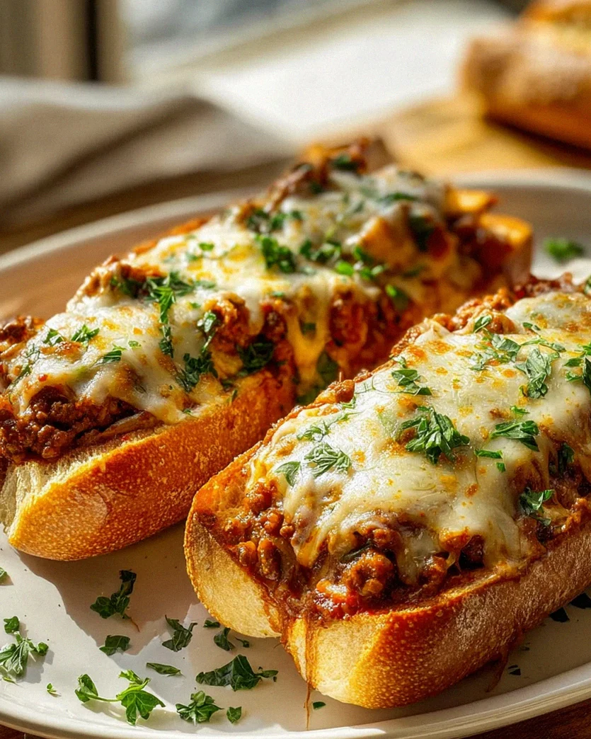 Überbackene Hackfleisch Baguettes – Knusprig & Lecker! – Schritt 1